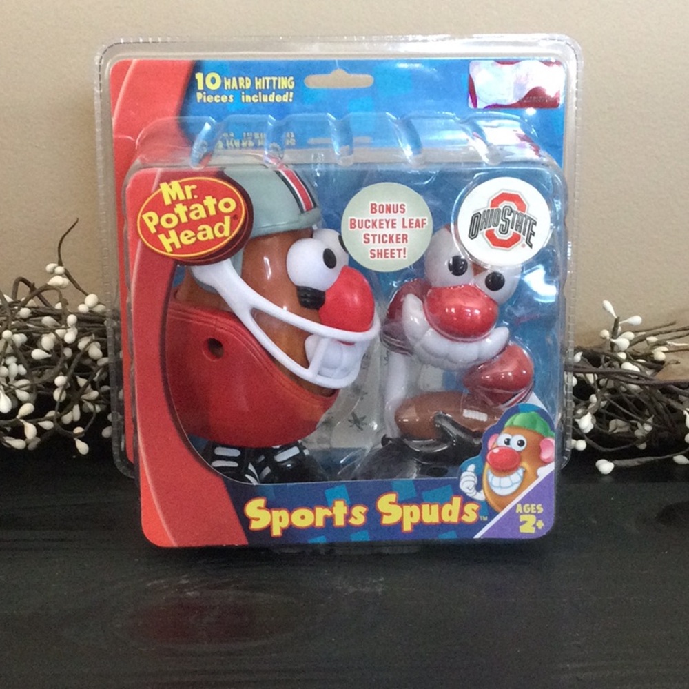 HARD TO FIND SEALED Mr. Potato Head Sports Spuds Set - Ohio State